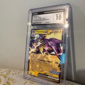 Pokémon Toxtricity EX Black Star Promos 215 Slab -  CGC GEM MINT 10